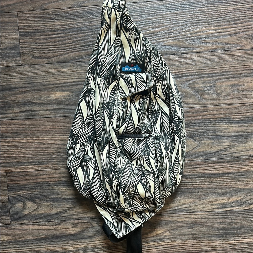 KAVU Leaf Print Sling Bag